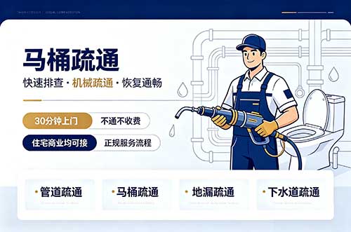 滕州马桶疏通