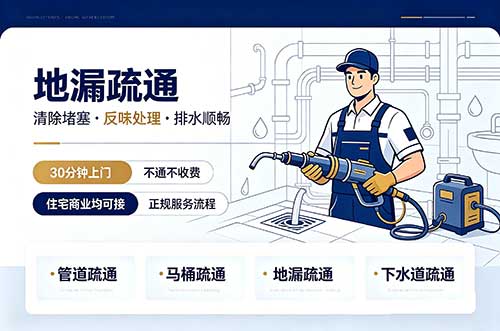 滕州地漏疏通