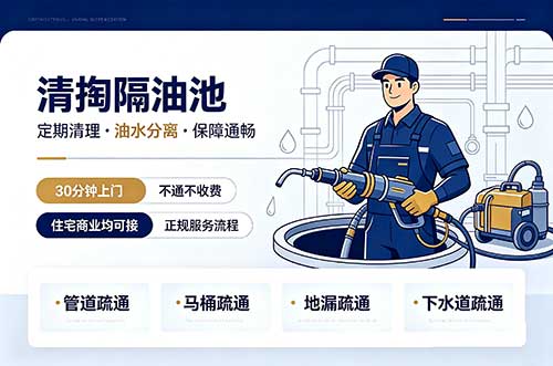 滕州清掏隔油池